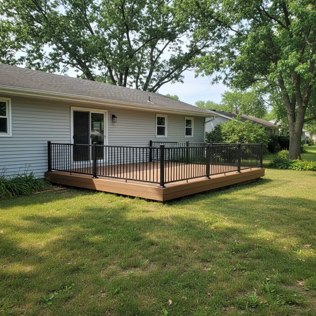 Omega Deck Company completed project