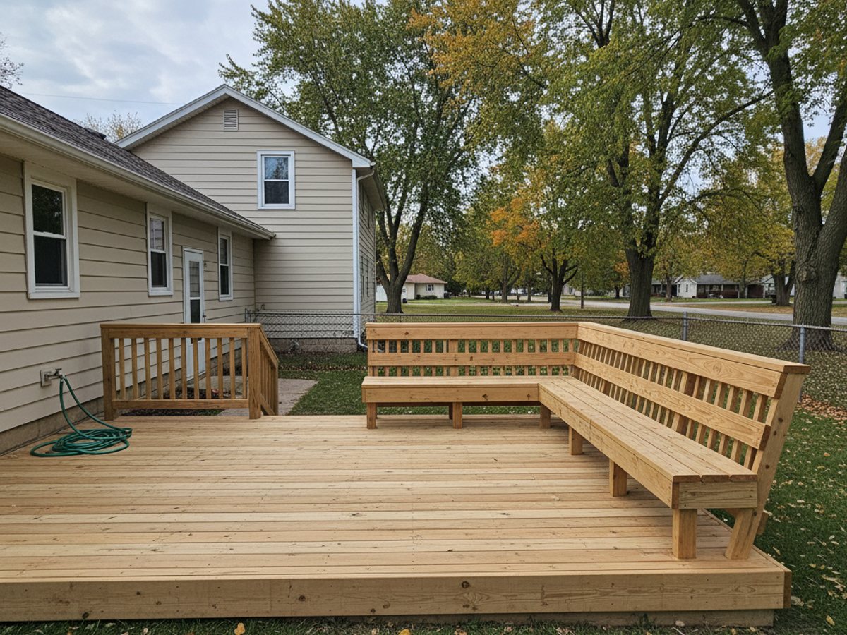 Pergolas & Shade Structures completed by Omega Deck Company in Oak Creek, WI