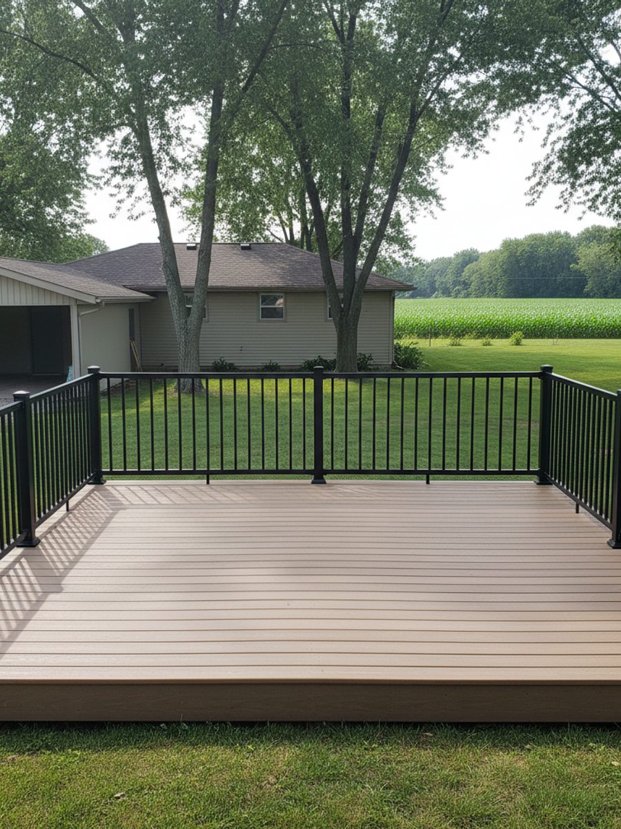 Deck Repair completed by Omega Deck Company in Oak Creek, WI